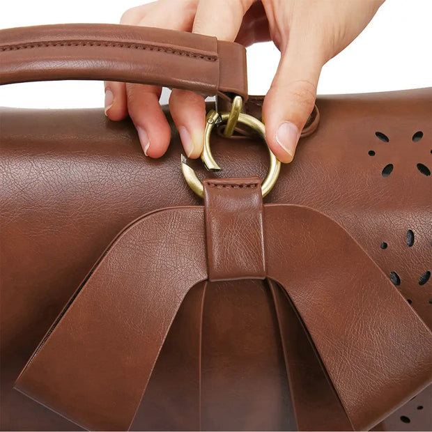 Claire’s Elegant Bow-Tie Satchel