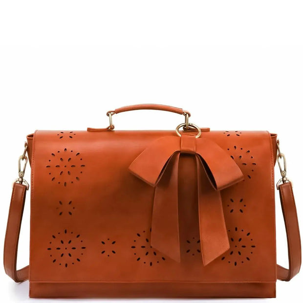Claire’s Elegant Bow-Tie Satchel