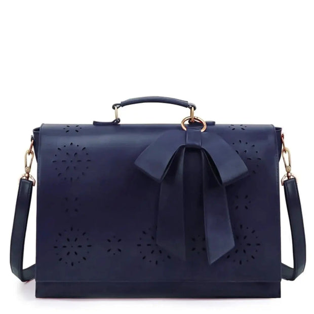 Claire’s Elegant Bow-Tie Satchel