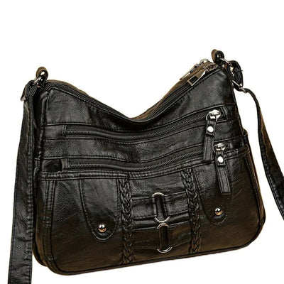 Claire’s Rivet-Accented Crossbody | Anti-Theft Crossbody Bag